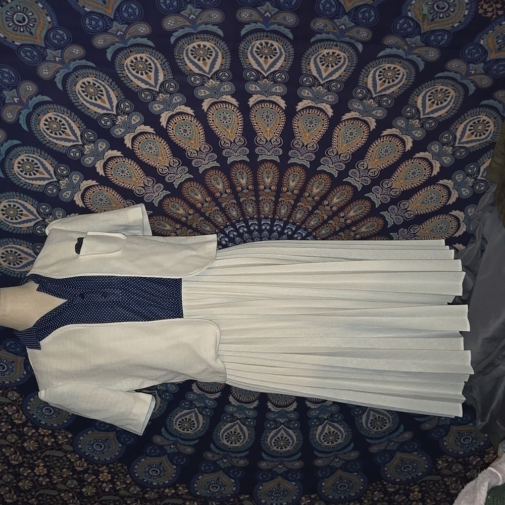 Berg Ray vintage dress size 8, early 80's - Picture 2 of 9